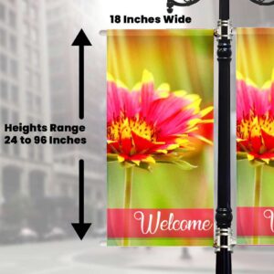 18 Inch Wide Pole Banners