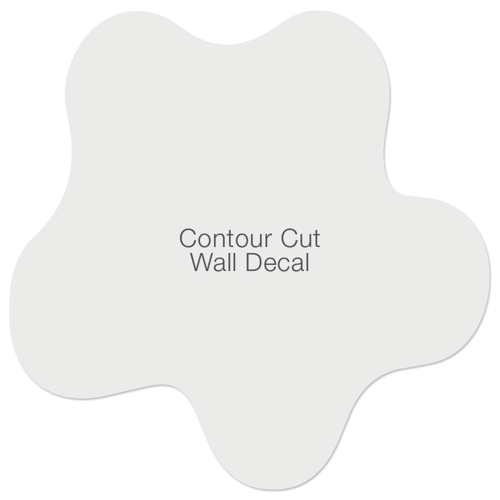 Contour Cut Wall Decals
